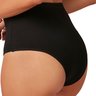 20130 CALCINHA ALTA COM CÓS DUPLO PÓS PARTO MONDRESS PRETO COSTAS