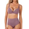 20130 CALCINHA ALTA COM CÓS DUPLO PÓS PARTO MONDRESS LILAS  LOOK
