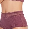 20420 CALCINHA ALTA COM FORRO PÓS PARTO MONDRESS MARSALA DETALHE
