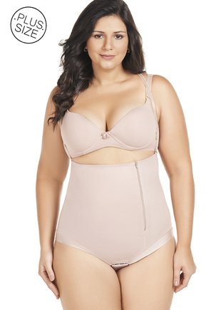 02 cinta modeladora com ziper e alca plus size mondress chocolate eg1