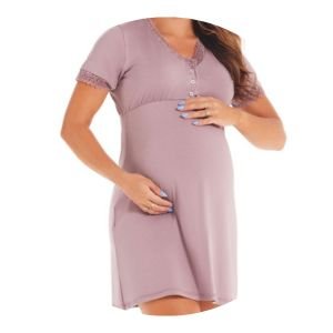 02 camisola com botao e manga curta lilas