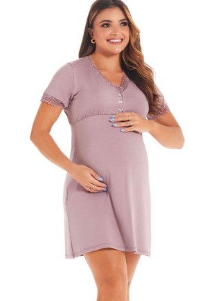 06 camisola com botao e manga curta lilas